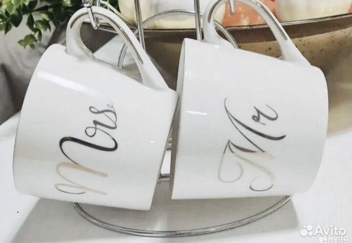 Кружки на подставке