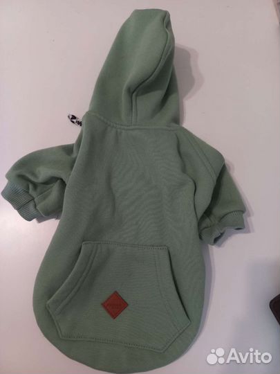 Флисовое худи для собаки L