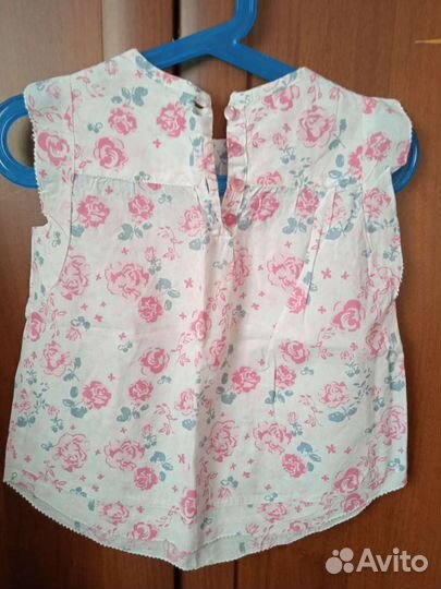 Блузка на 2-4 года