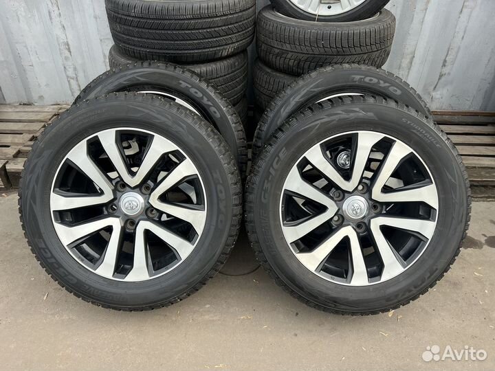 Зимние колеса на лексус LX 570, тойота крузер 200