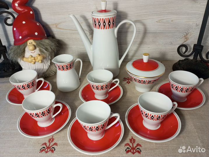 Кофейные сервизы ГДР