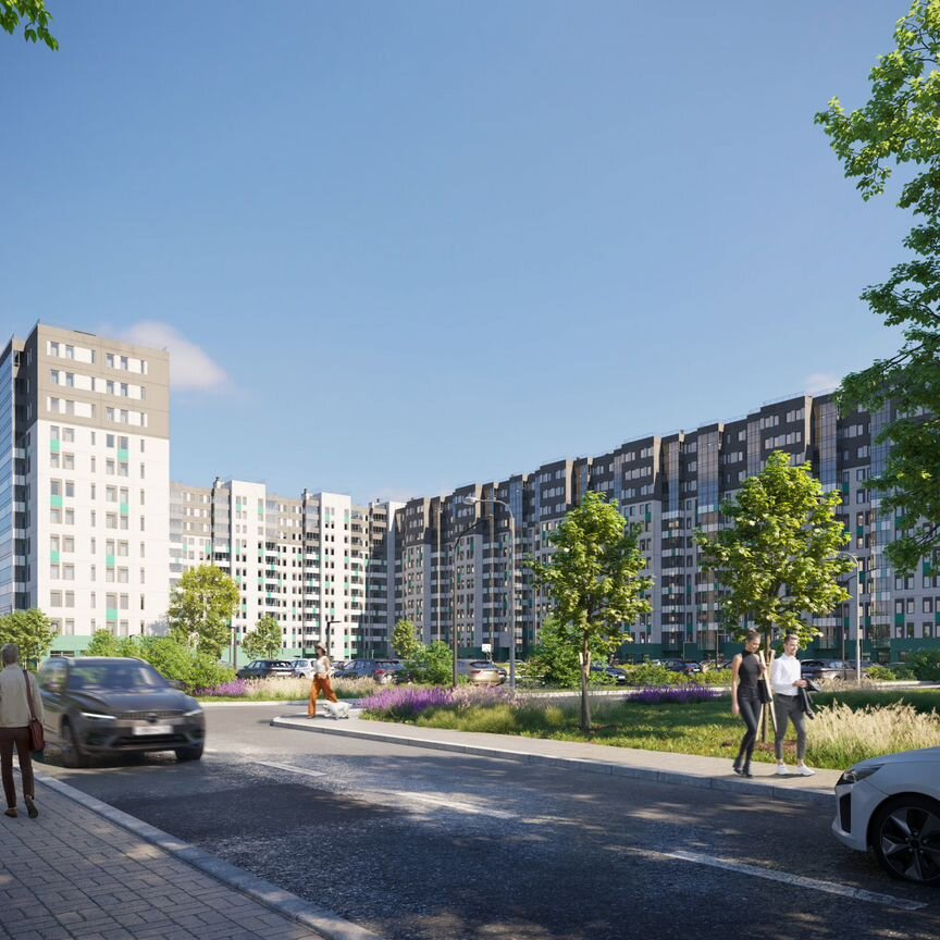 2-к. квартира, 61 м², 9/12 эт.