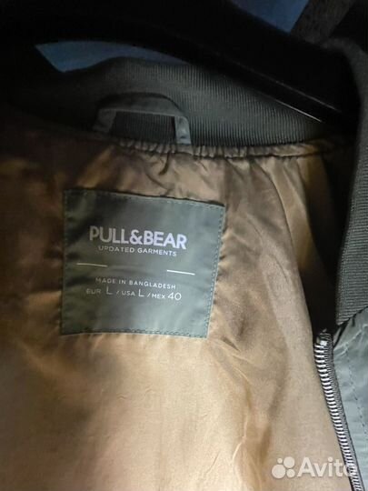 Бомбер nasa pull&bear