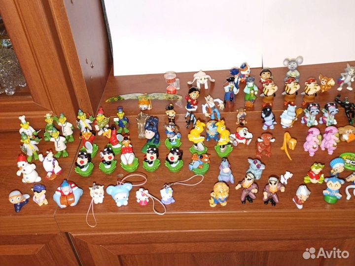 Игрушки из киндера 90х