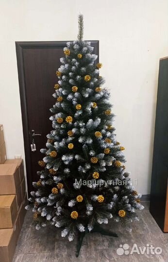 Елка искусственная Элитное золото