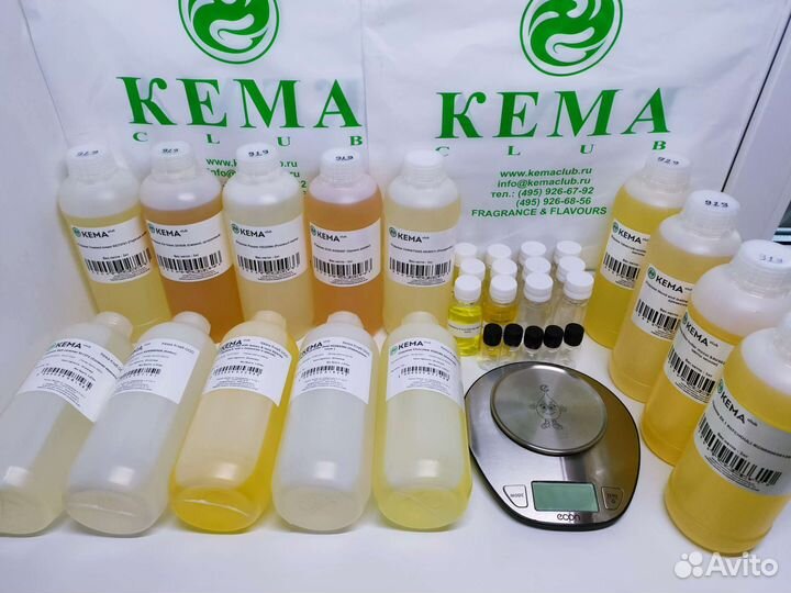 Отдушки Kema Франция Россия 10/50мл универсальные
