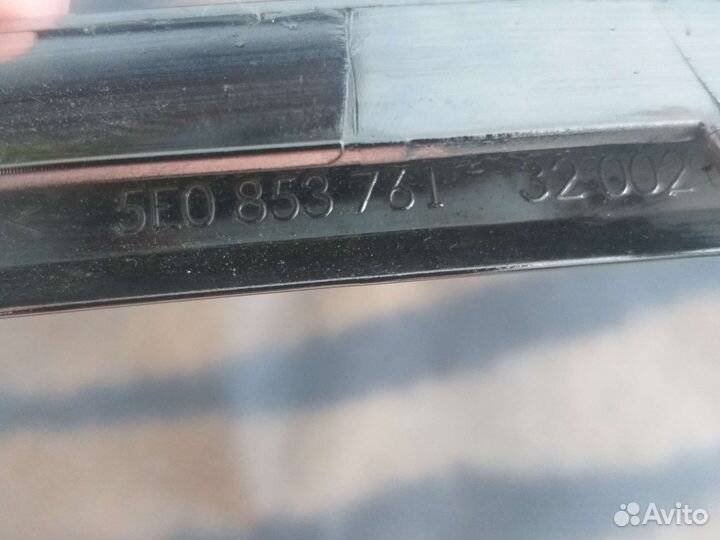 Хром решетки Шкода Октавия А7