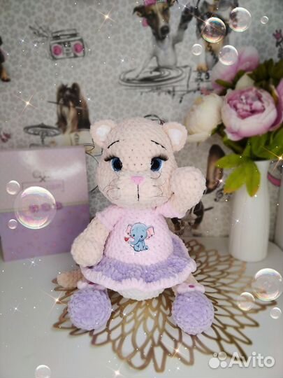 Вязаная кошка