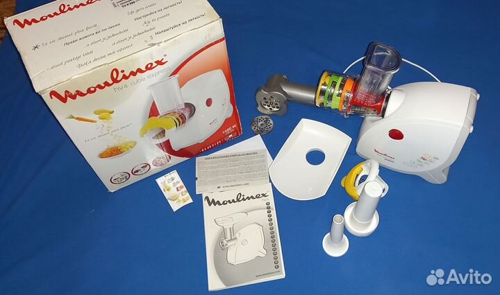 Мясорубка-мультирезка Moulinex ME415 HV4