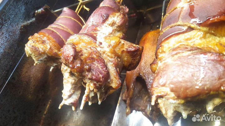 Копчёные утки,бройлеры домашние