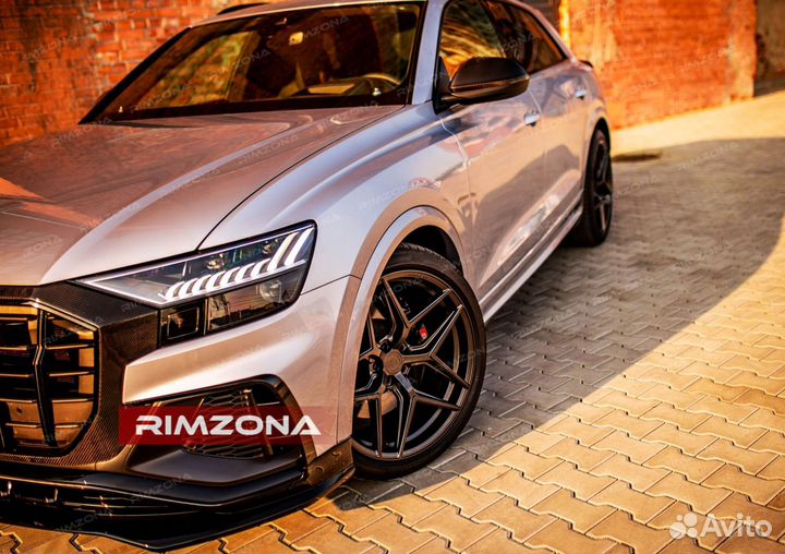 Кованые диски R22 на Audi Q8