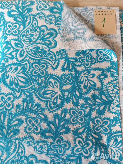 Отрез ткани хлопок СССР