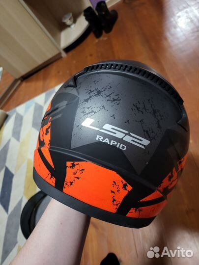 Шлем мото LS2 ff353 размер XL