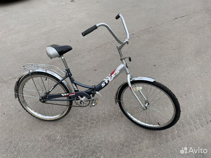 Stels Pilot 710 24 складной дорожный велосипед