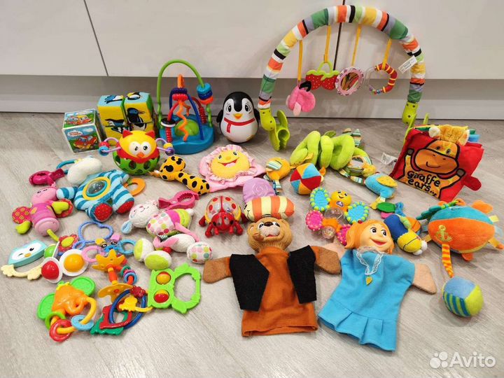 Погремушки развивашки дуга пакетом