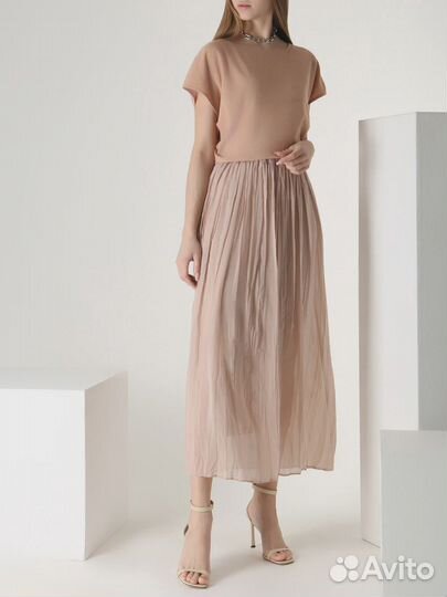 Футболка хлопковая с пайетками Gentryportofino