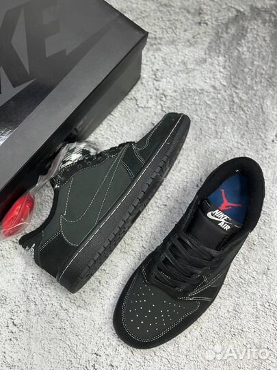 Nike Air Jordan 1 Travis Scott Black Phantom