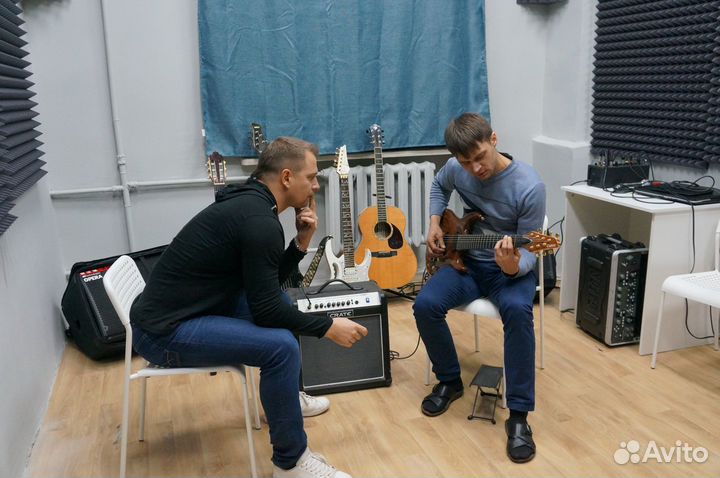 Уроки игры на гитаре / электрогитаре
