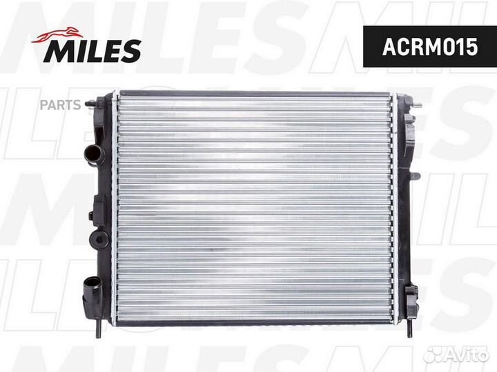 Радиатор renault logan 04- 1.4i 1.6i MT (A C)