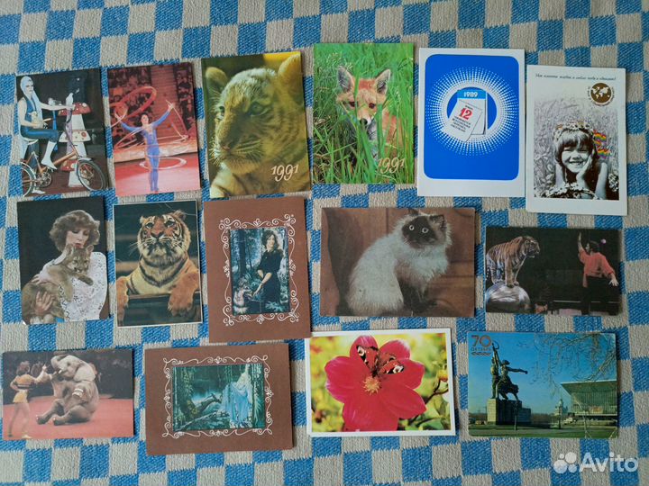 Карманные календарики СССР