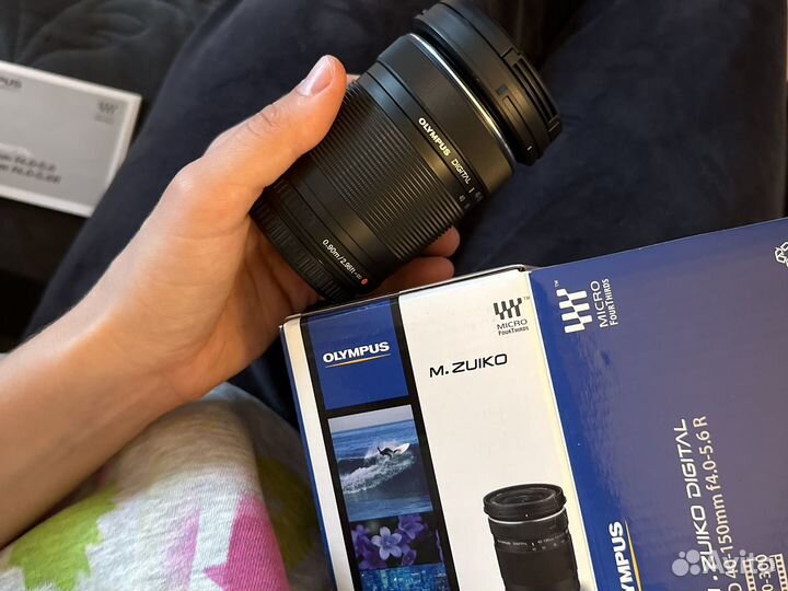 Объектив olympus m.zuiko ED 40-150mm f4.0-5.6