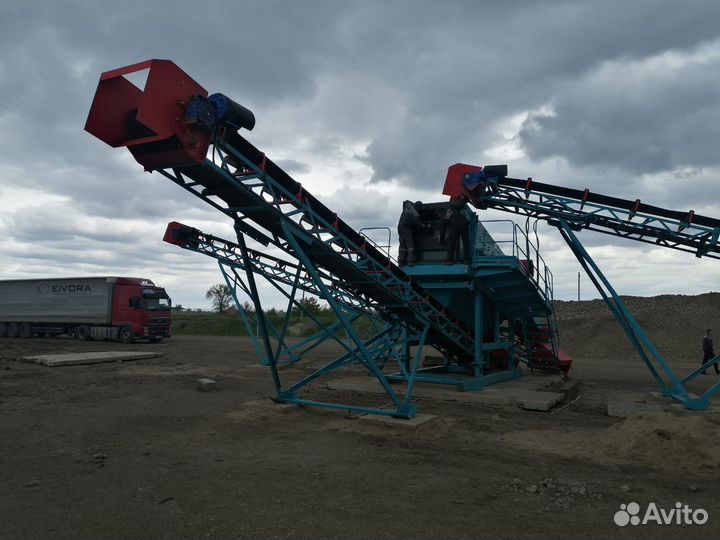 Питатель,дробилка,грохот, дск для щебня