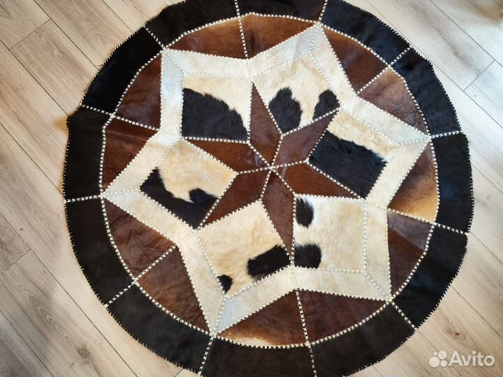 Ковер из шкуры верблюда и вола