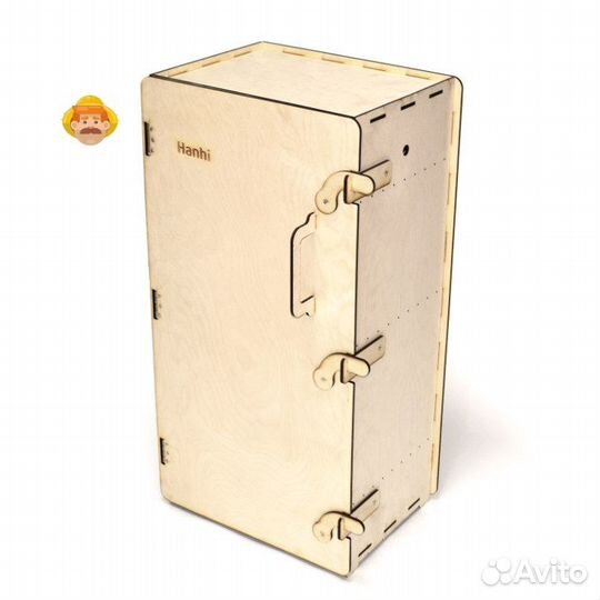 Деревянный коптильный шкаф Hanhi