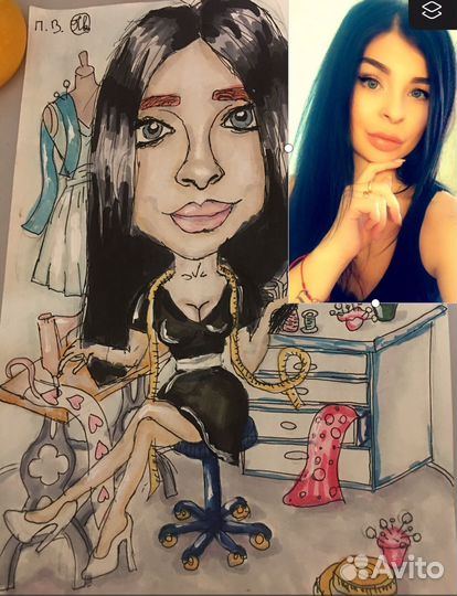 Шарж по фото