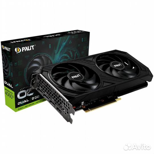 Видеокарта RTX 4060Ti Palit Dual OC 8Gb