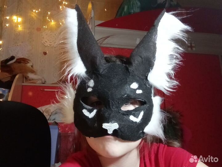 Маска чёрного кота