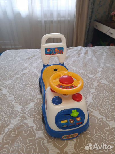 Машинка каталка Baby Go Первые шаги