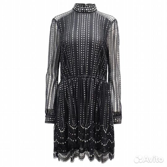 Кружевное платье с кристаллами Michael Kors