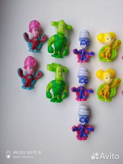 Фиксики чупа-чупс, киндер коллекция