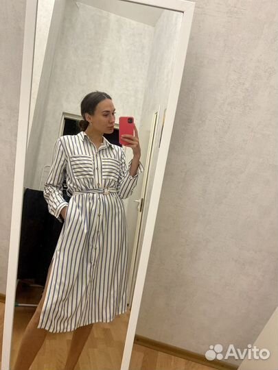 Летнее платье миди 42 44