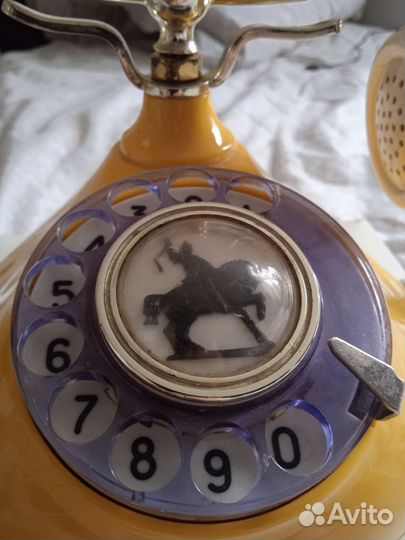 Телефон дисковый СССР 1991 год