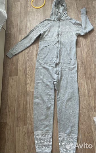 Комбинезоны новогодний принт