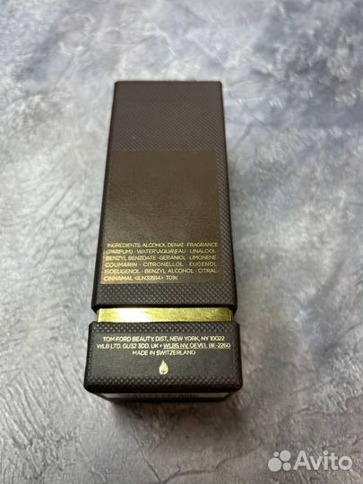 Tom Ford tabacco vanile Оригинал 50 мл