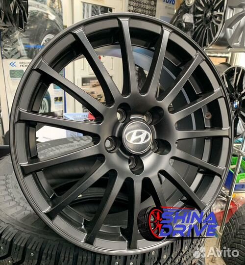 Диски Hyundai R16 5x114,3 Black Matt