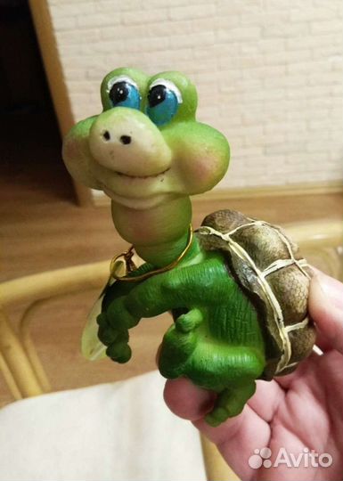 Украшение для цветочного горшка в форме черепахи