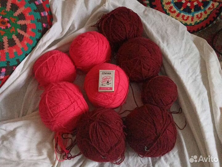 Пряжа новая х/б