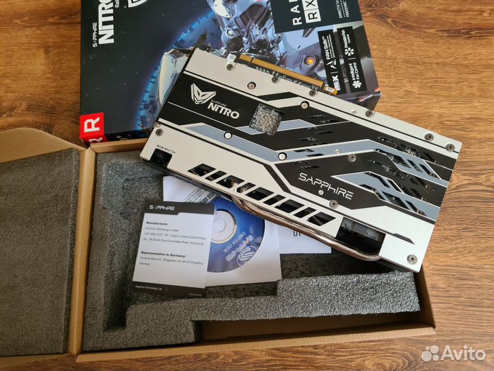 Видеокарта sapphire rx570 nitro+