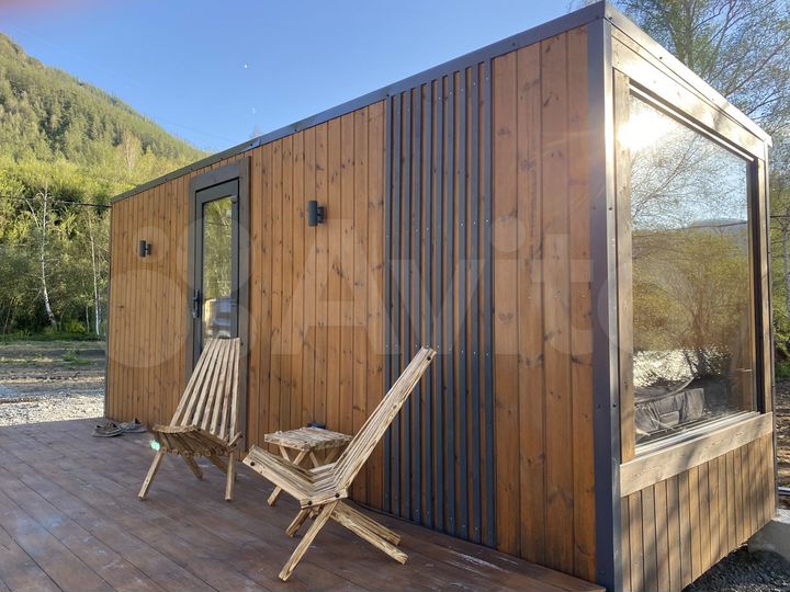 Дом 13 м² на участке 100 сот.