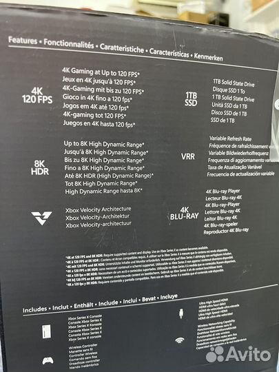 Xbox one X 1TB ssd Новый