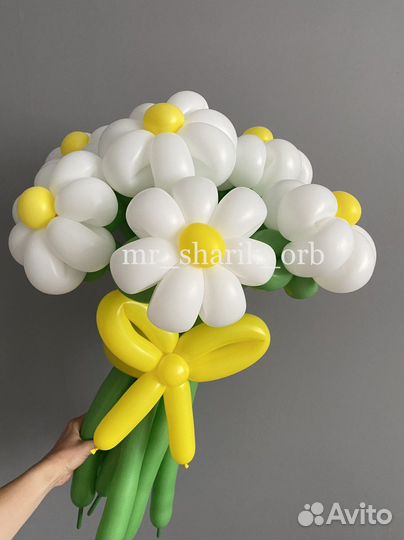 Цветы из воздушных шаров. Воздушные шары