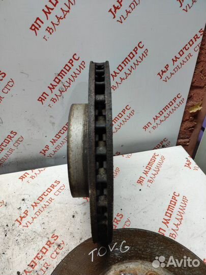 Диск тормозной передний Volkswagen Touareg AZZ