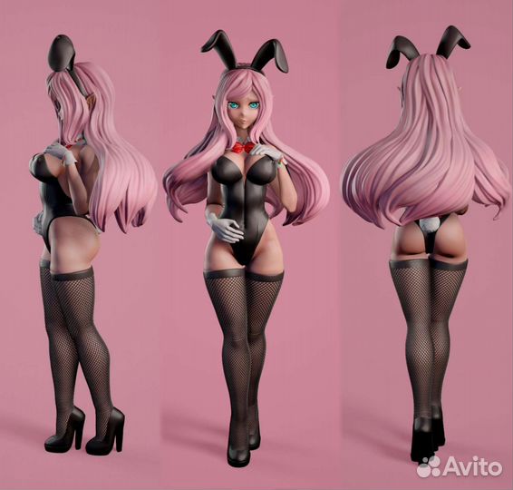 Фигурки девочек-зайчиков