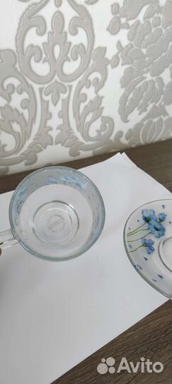 Чайный сервиз стекло