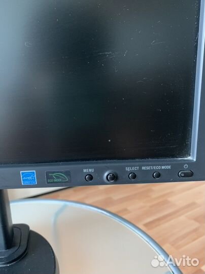 Монитор NEC, системный блок, клавиатура, мышка