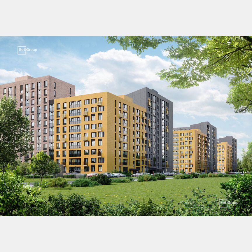 3-к. квартира, 88,1 м², 9/12 эт.